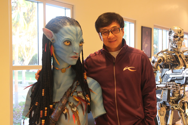 Jackie Chan et Neytiri