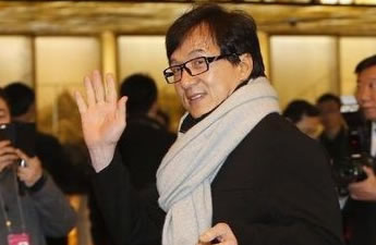 Jackie Chan à l'Hôtel international de Beijing